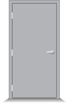 Affordable Hollow Metal Commercial Steel Doors Interior