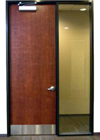wood doors commercial prefinished door