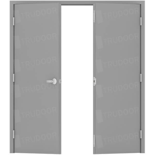 Commercial Steel Double Doors Hollow Metal Door Pair