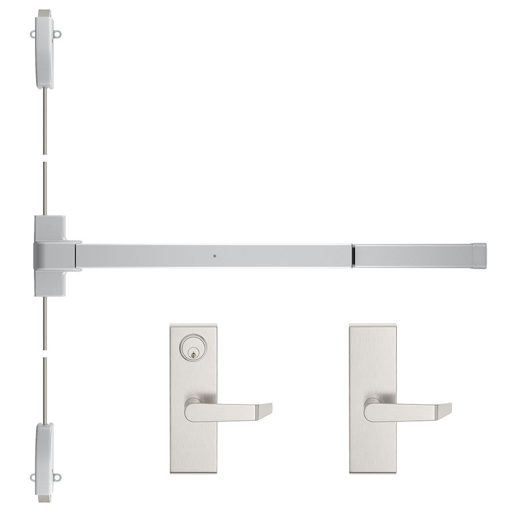 Trudoor TDE-2000V Surface Vertical Rod Exit Devices - Trudoor