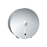 0046 Single Jumbo Roll Toilet Tissue Dispenser – Round – Surface Mounted