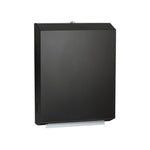 0210-41 Matte Black Paper Towel Dispenser (Multi, C-Fold) – Surface Mounted