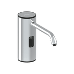 0335-B Automatic Foam Soap and Hand Sanitizer Dispenser, Vanity Mounted, Bright Stainless Finish