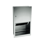 045210A Traditional Auto Paper Towel Dispenser, Battery Operated, Recessed