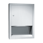0457-2 Traditional Paper Towel Dispenser, Multi - C-Fold, Semi-Recessed