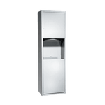 04697-9 Traditional Paper Towel Dispenser and Waste Receptacle, Surface Mounted