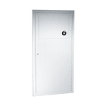 04733 Traditional Waste Receptacle, 3 gal., Recessed