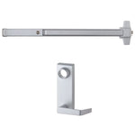 20-R-L Rim Panic Bar Exit Device with Escutcheon Entry Lever