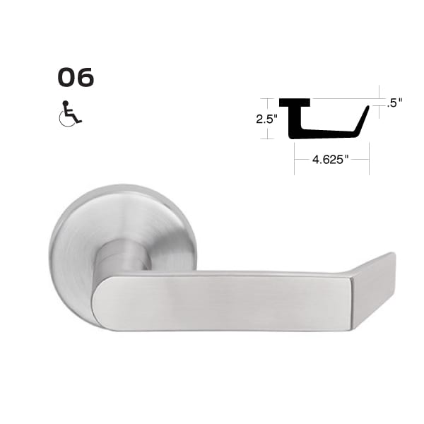 Schlage L9040 06A Privacy Mortise Lock