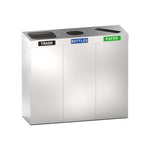0839-RB 3-Bin Recycling Station (57 Gal.) – Free Standing