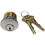 985 SCH C 1-1/8" Mortise Cylinder for MA Lock with Gala/Sectional Trim, Schlage C Keyway