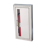 1037V10 Cosmopolitan Stainless Steel Fire Extinguisher Cabinet