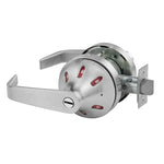 10XU65-VSLL Heavy Duty Privacy/Bathroom Visual Status Lever Lock with Indicator