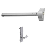 1800 x AU428F Panic Rim Exit Device with Passage Lever Trim