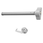 1800 x AU448F Panic Rim Exit Device with Passage Lever Trim