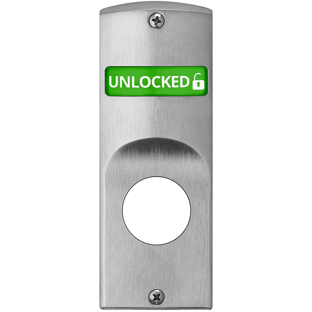 Lock Status Indicator Window Accentra YA192 Mortise Lock Status Indicator Kit for Sectional Trim