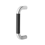 190-RKW Straight Door Pull with Santoprene Grip - 1" Diameter, 12" CTC