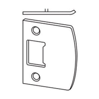 Full Lip Strike Plate - 2-1/4” x 1-1/4"