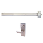 2000R x LE-08 Rim Exit Device with Heavy-Duty Escutcheon Entry Lever