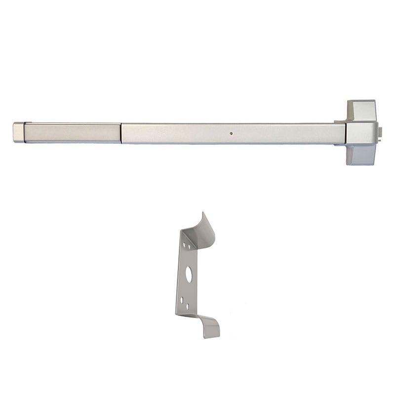 Exit Rim Device Protector Design Hardware 2000R x DFP-03NL Rim Exit Device with Pull