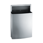 20458 Roval Waste Receptacle, 11.2 gal., Semi-Recessed