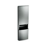 2046921AC-6 Roval Automatic Roll Paper Towel Dispenser and Waste Receptacle, 110-240V, Recessed