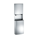 20469 Roval Paper Towel Dispenser and Removable Waste Receptacle, Recessed