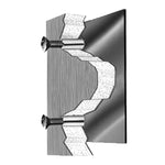 B-2586 Optional Anchor Device for 1/2" Thick Toilet Partition