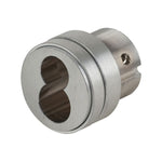 30-137 (FSIC) Full Size Interchangeable Core Mortise Cylinder Housing for L or PM Series Locks with Rose Trim, Less Core