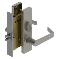3844E Privacy with Cointurn Mortise Lock with Escutcheon Trim, WTN (Withnell) Lever