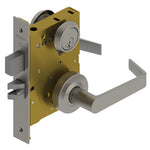 3857S Intruder Classroom with Deadbolt Mortise Lock with Sectional Trim, WTN (Withnell) Lever