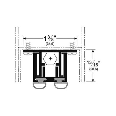 Pemko 420 AVL Automatic Door Bottom for Hollow Metal Doors