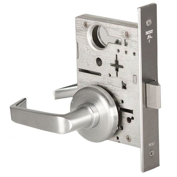 Best 45H0N Grade 1 Passage Mortise Lock, NonKeyed