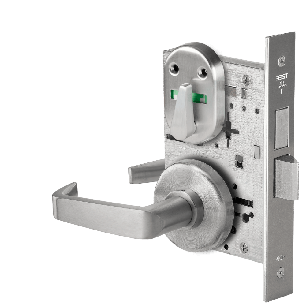 Privacy Set Hardware Best 45H0L 45H0L Privacy Mortise Lock, w/ VIBE Visual Indicators