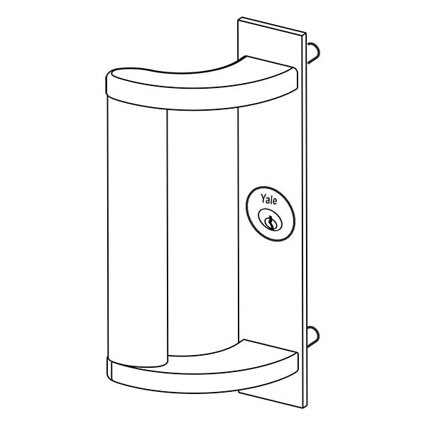 Accentra (formerly Yale) 481F/483F Exit Device Offset Night Latch Pull