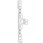 624NS - Shim Kit for 6000 Series Narrow Stile SVR Devices