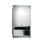 645210A Simplicity Recessed Automatic Roll Paper Towel Dispenser, Battery Operated