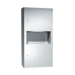 64623-9 Simplicity Paper Towel Dispenser and Waste Receptacle, Surface Mounted