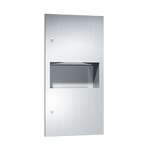 64623 Simplicity Paper Towel Dispenser and Waste Receptacle, Recessed