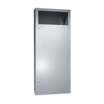 6474-2 Simplicity Waste Receptacle, 12 gal., Semi Recessed