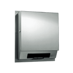 68523A-4 Simplicity Automatic Roll Towel Dispenser, Battery Operated, Semi-Recessed