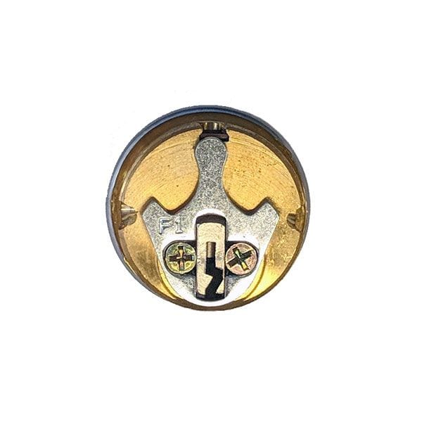 その他 coron Falcon 986 Mortise Cylinder for MA Lock with Napa Trim, G Keyway