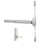 7110(F) x AU626F Surface Vertical Exit Device with Classroom/Storeroom Lever Trim