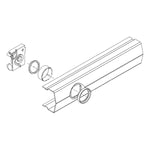 715-48 Cylinder Dogging Kit for 7000 Series Exit Device