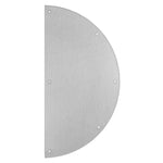 81 Push Plate, Semi-Circle Design – 7.5″ x 15″ x .050″