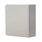 80-S-CW Wrap Around Cover Plate, Blank with Trim Screws
