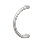 8169-0 Tubular Decorative C-Shaped Solid Door Pull, 10" CTC, 1" Diameter