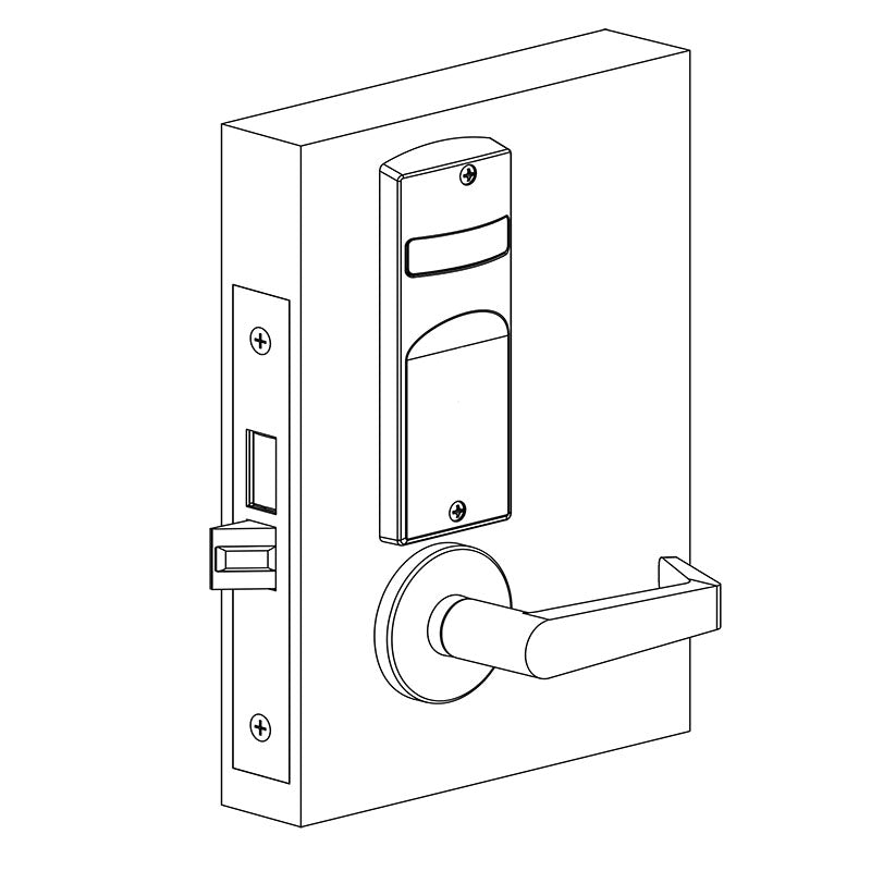 Accentra (formerly Yale) AUR 8862FL Privacy Mortise Lock with