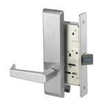 AUCN 8828FL Exit or Communicating Mortise Lock with Augusta Lever, CN Escutcheon