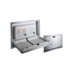 9013 Baby Changing Station – Stainless Steel, Recessed